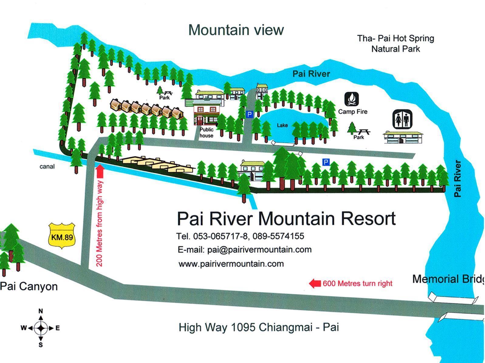 Pai River Mountain Resort Bagian luar foto